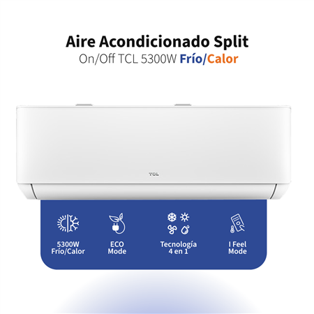Aire Acondicionado Split TCL 5300W Frío/Calor